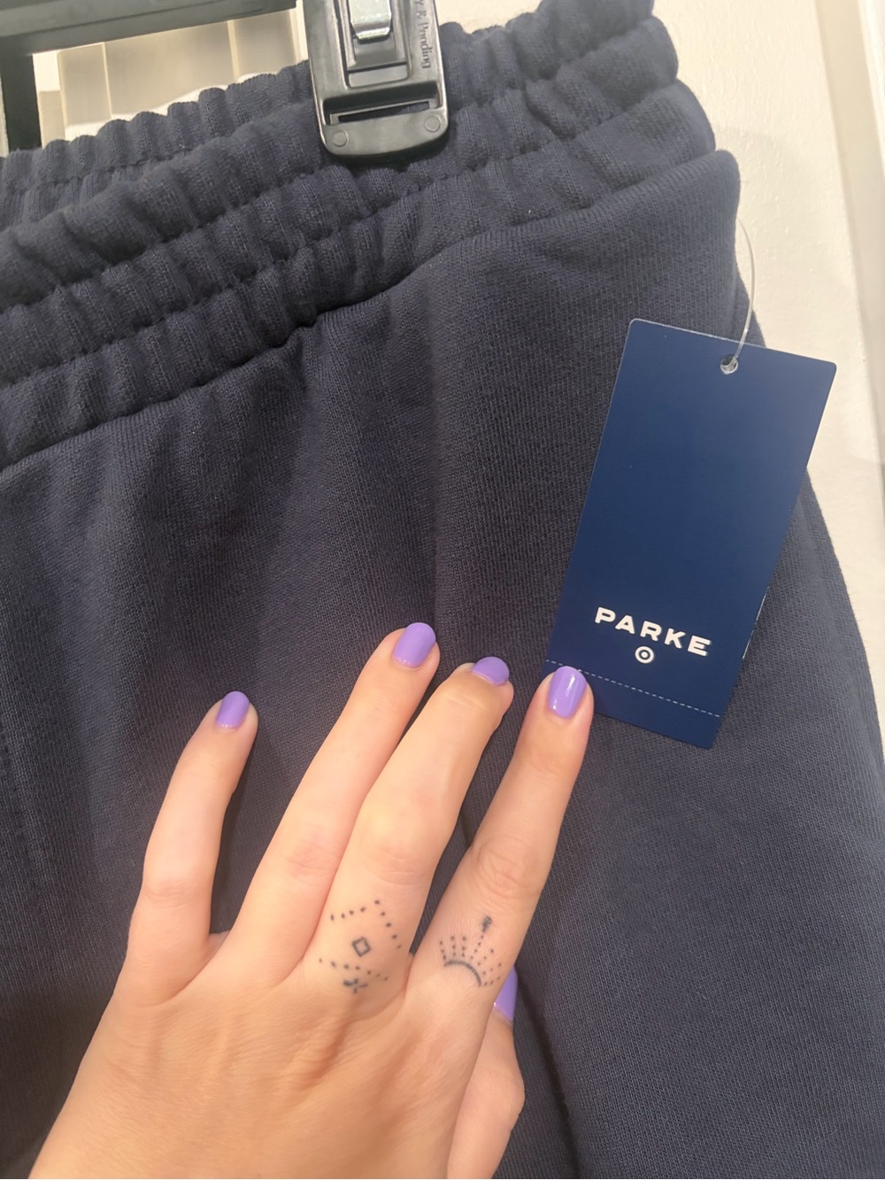 Parke Women’s Medium Navy Lounge Pants - Picture 4 of 4